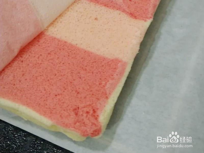 可可爱爱蛋糕卷的做法