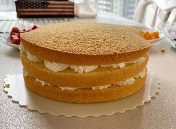 八寸水果裸蛋糕