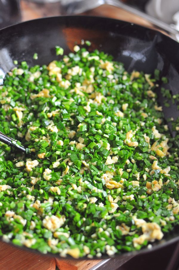 韭菜鸡蛋大饺子