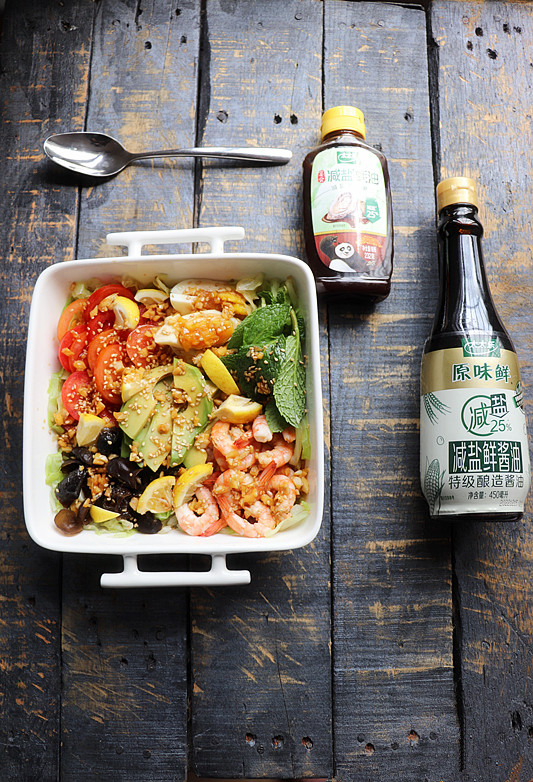 蒜蓉杂锦大拌菜