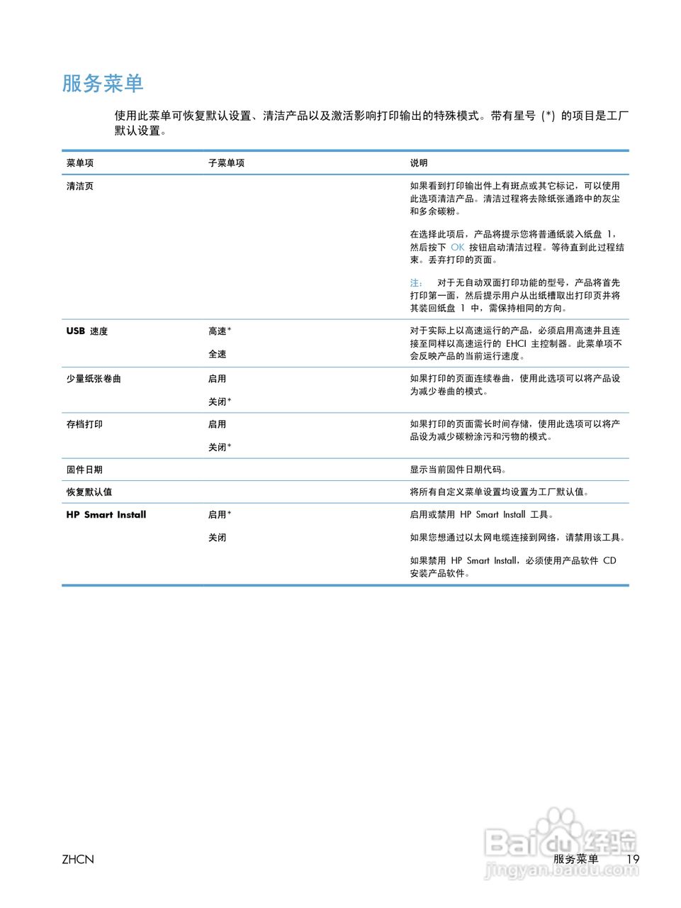 惠普 LASERJET PRO 400 COLOR一体机说明书:[4]