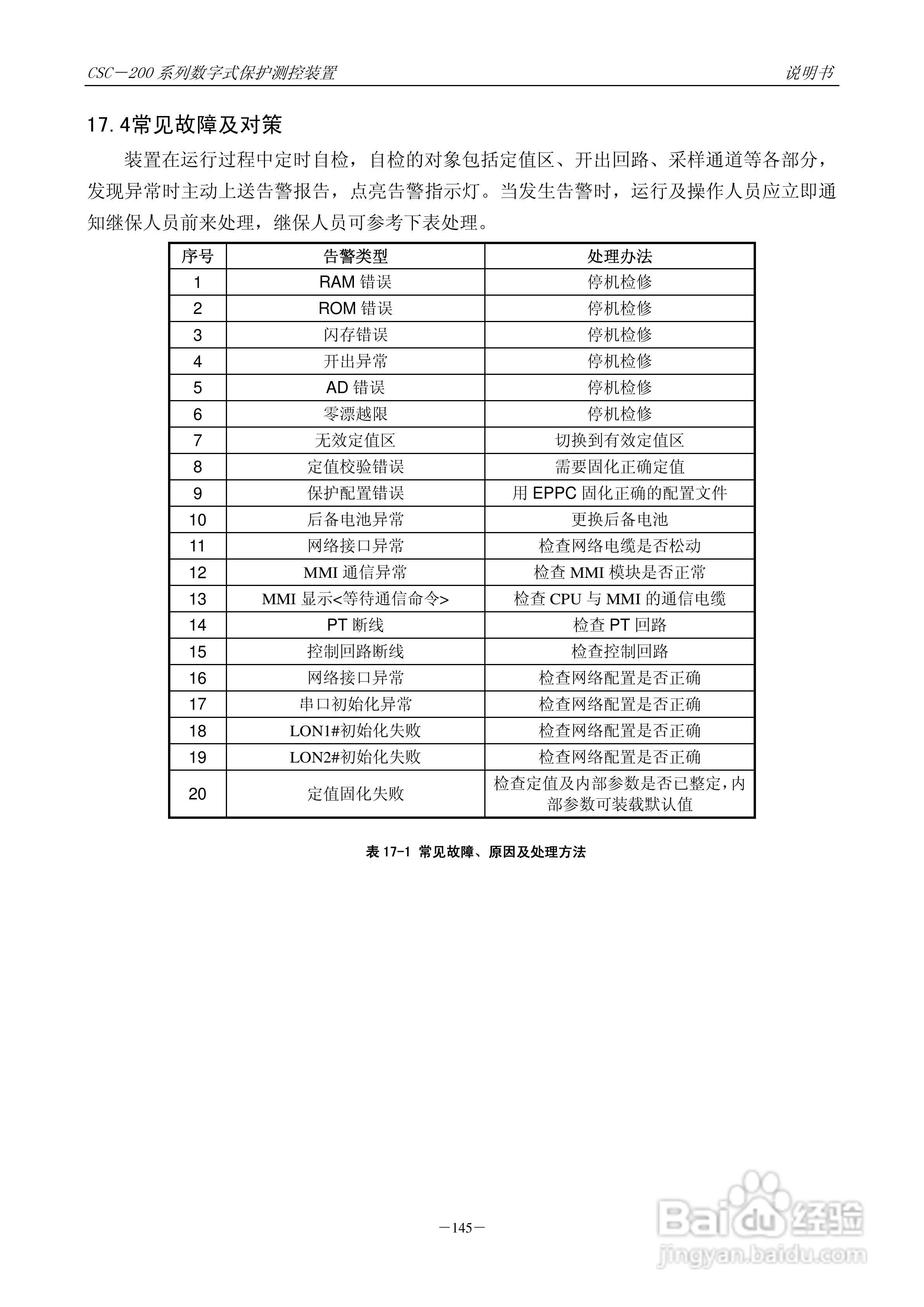 四方CSC-246数字式备用电源自动投入装置说明书:[16]