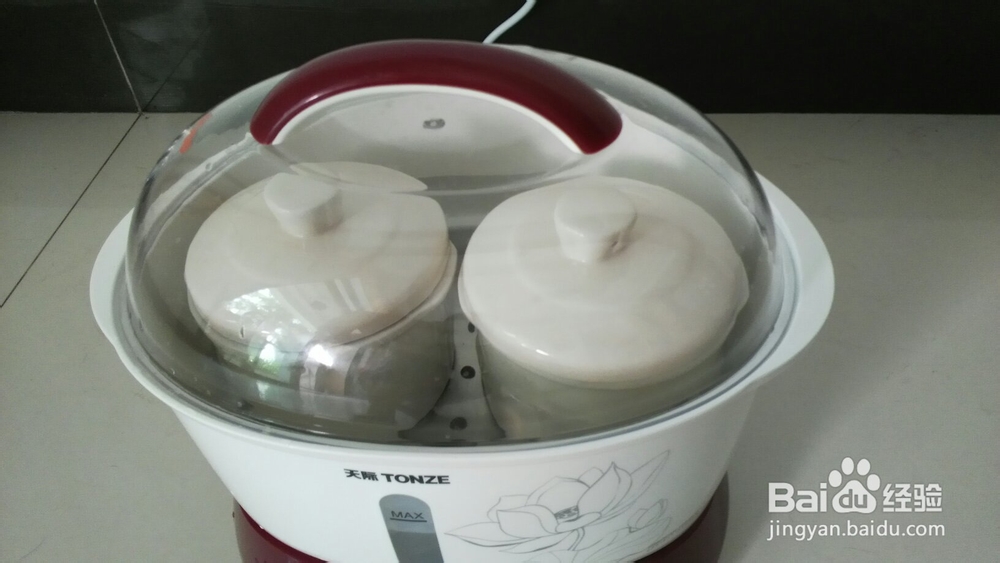 给对象做的炖汤百莲薏米绿豆瘦肉