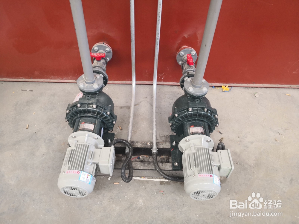 污水可空转提升泵管道漏气检查方法！