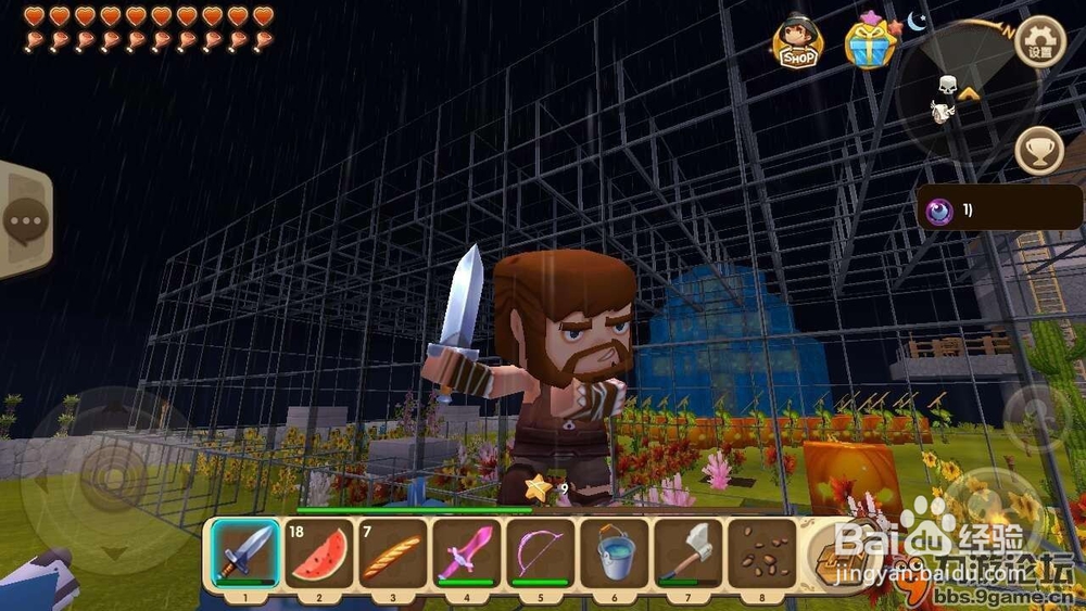 迷你世界大宝铲怎么做