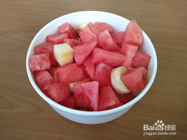 苹果香蕉怎么做水果沙拉