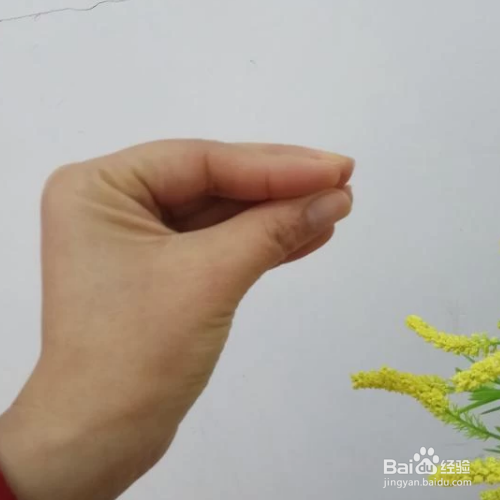 七的手势怎么做