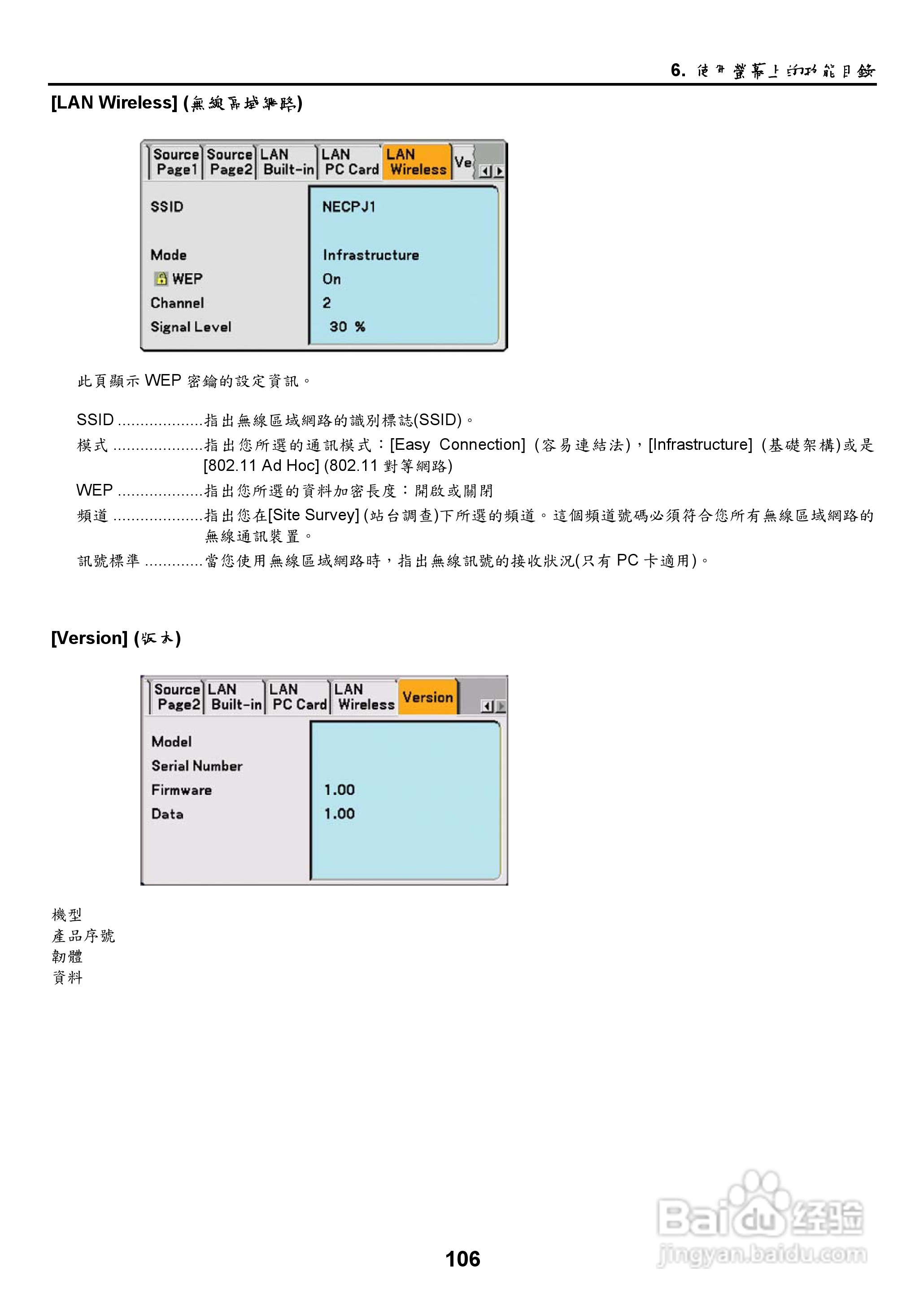 NEC NP2000/NP1000投影机使用手册:[12]