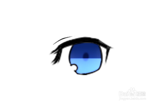 sai新手入门动漫眼睛画法