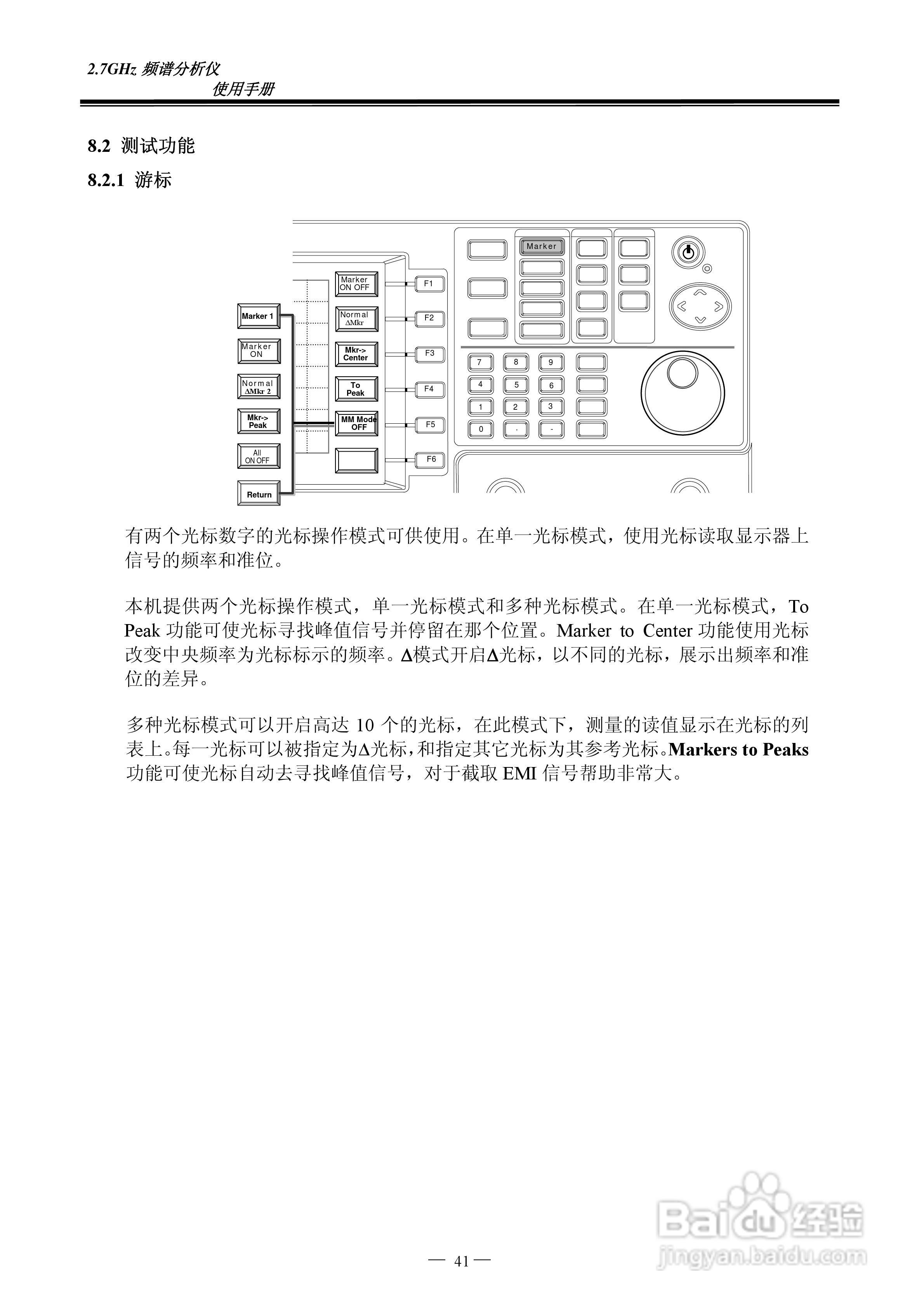 频谱分析仪GSP-827操作手册:[5]