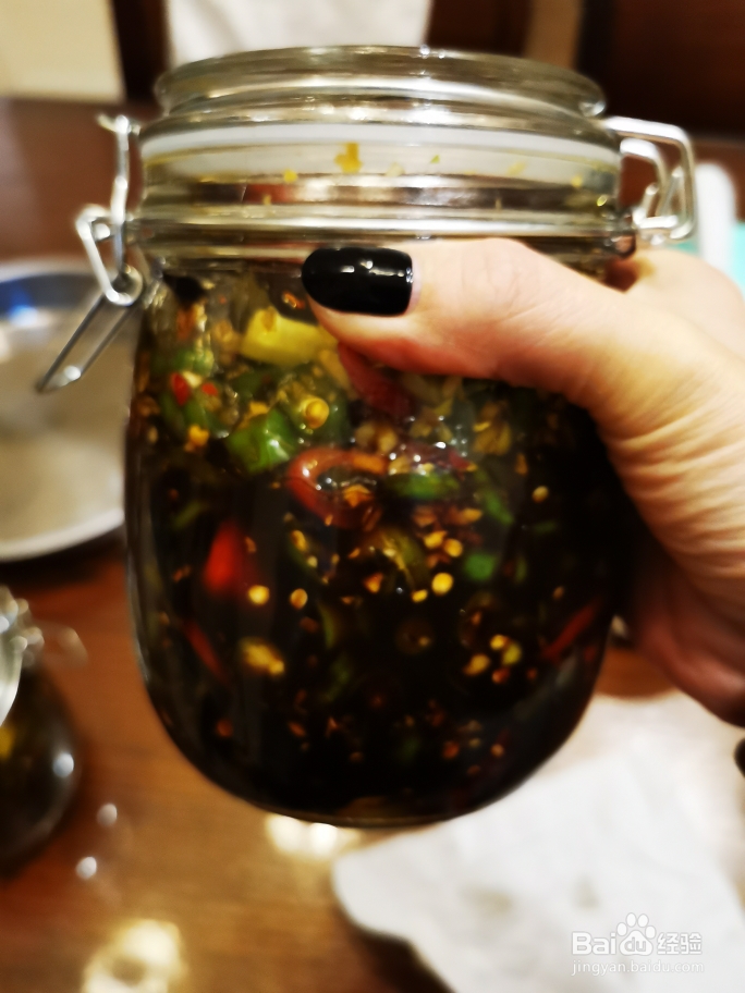 不可思议的油辣椒咸菜