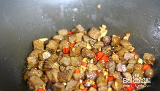 牛肉炒豇豆的做法