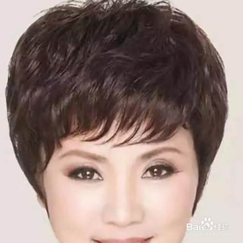 50岁女人的发型怎么显年轻 百度经验