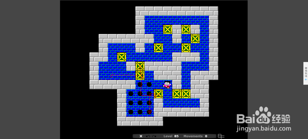经典“推箱子”游戏攻略之Level 85
