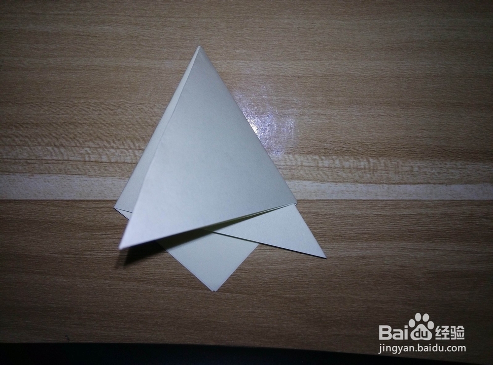 雪花剪纸图解---棱角雪花