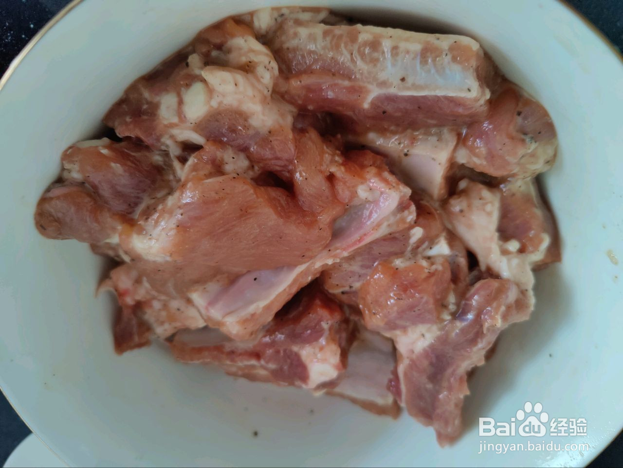 薄荷炸排骨的做法