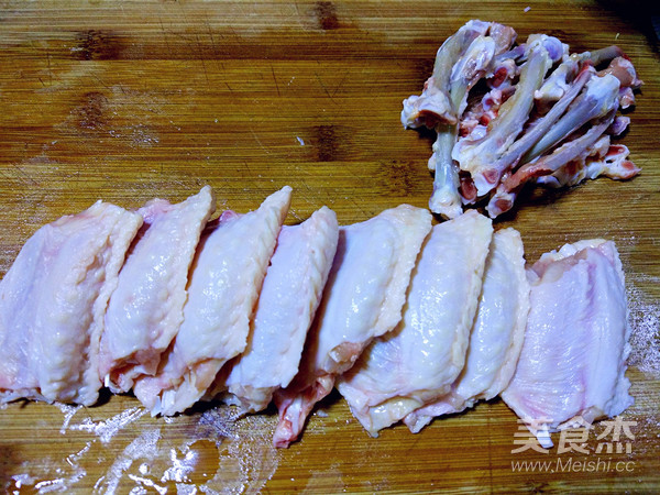 土豆胡萝卜无骨烤翅