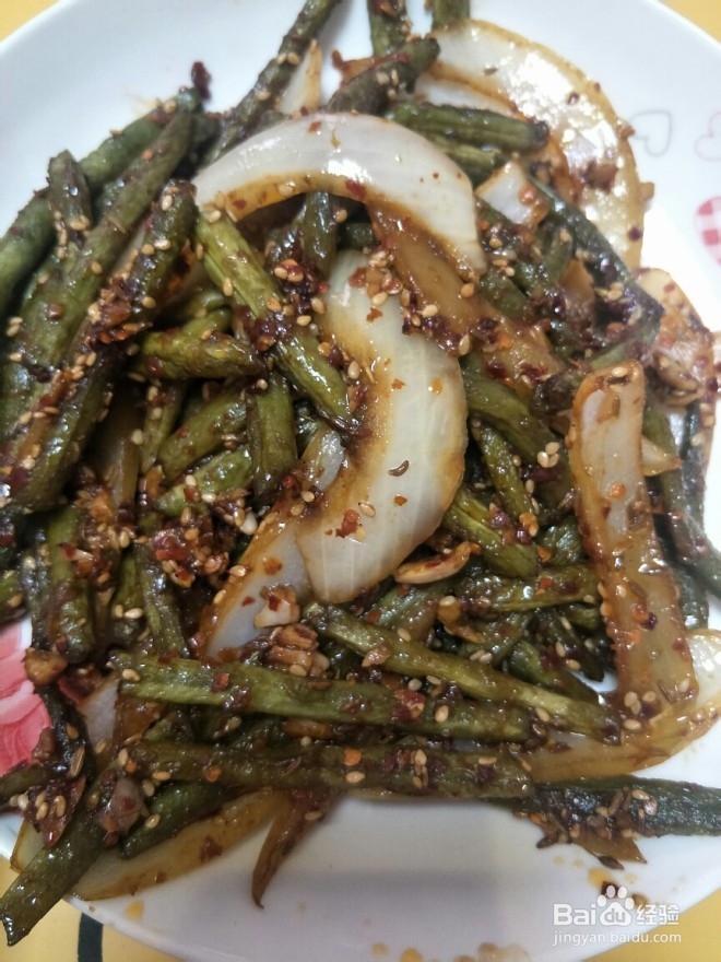 干煸豆角的做法