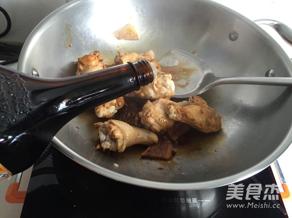 腐竹土豆烧翅根