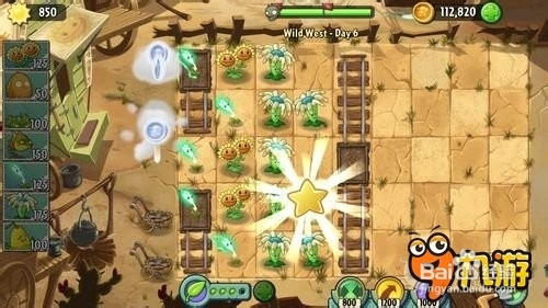 【图文】安卓ios《植物大战僵尸2》狂野西部第六