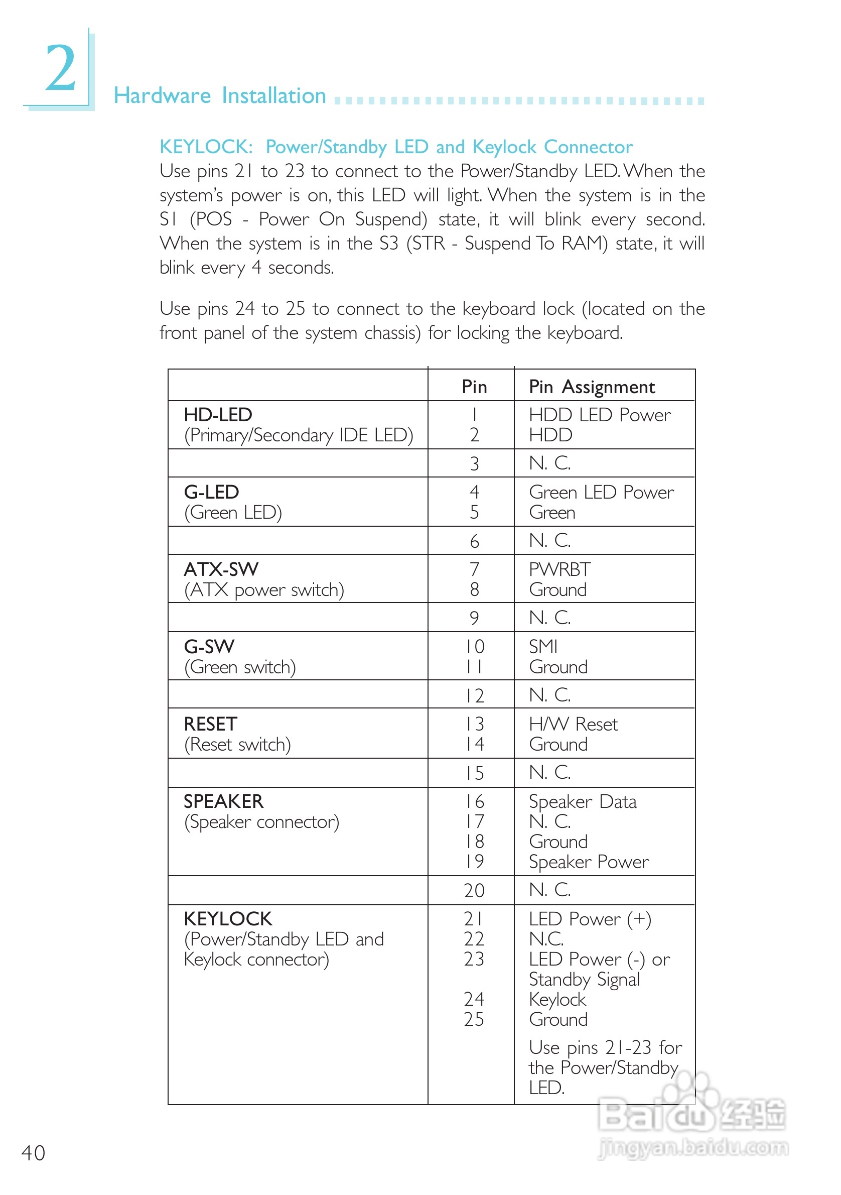 友通CW65-D型主板说明书:[4]