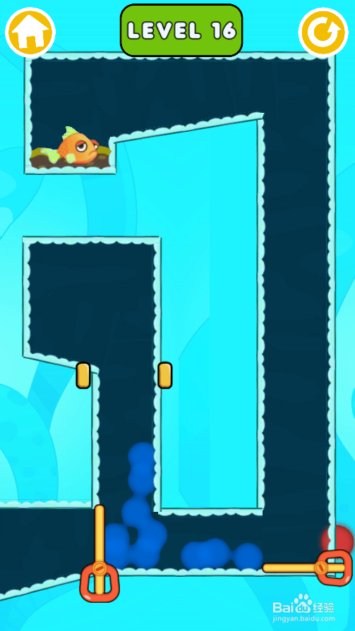 Fish Rescure的Level 16怎样通关