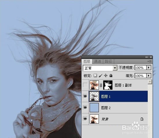 怎么用PS抠图：[4]简单快速扣长头发发丝