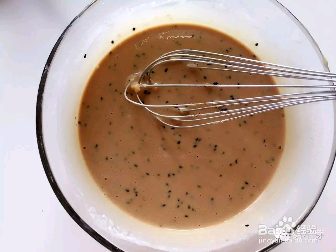 芝麻红糖饼的做法