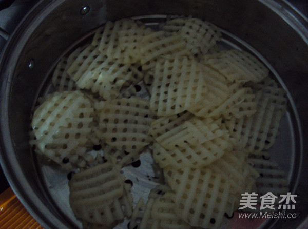黄金薯格的做法