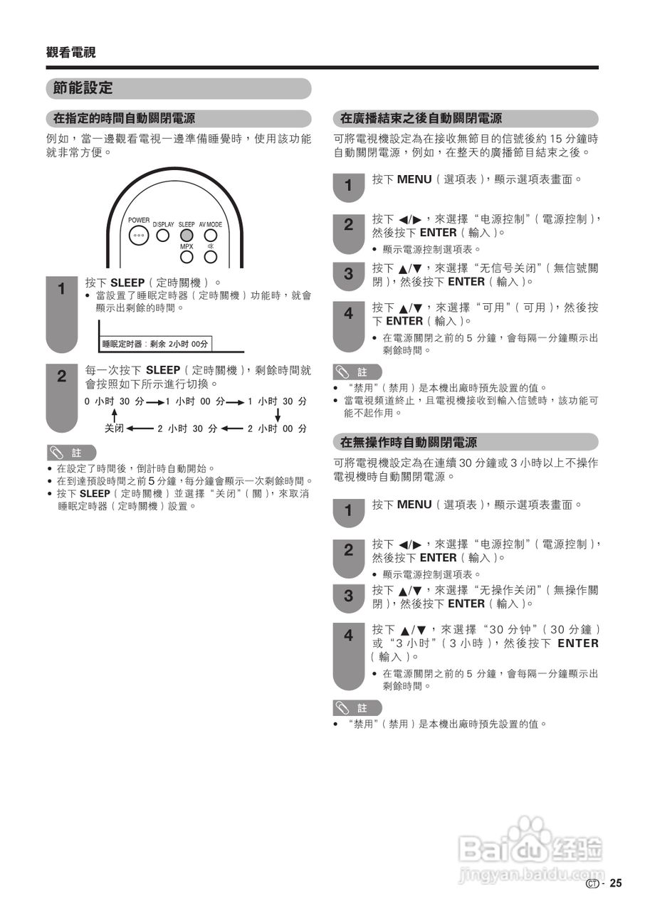 声宝LC-19A33H-BK型液晶电视机说明书:[3]
