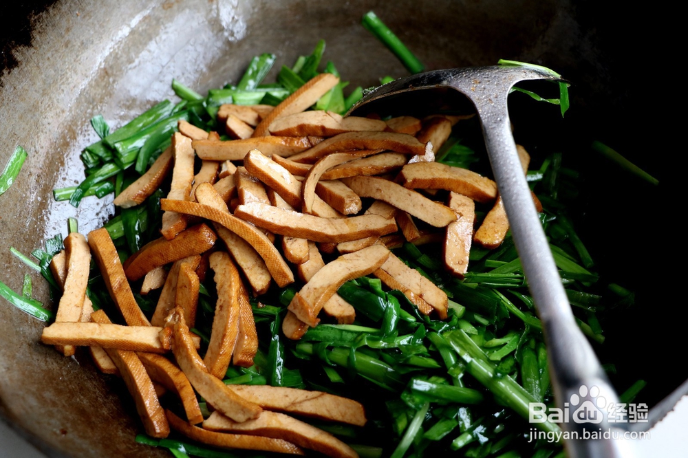 韭菜炒香干 韭菜香嫩的秘诀