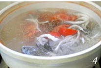 蘑菇番茄鱼丸汤