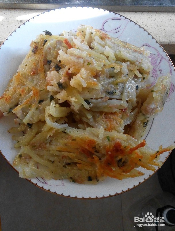 烙饼——土豆金丝饼