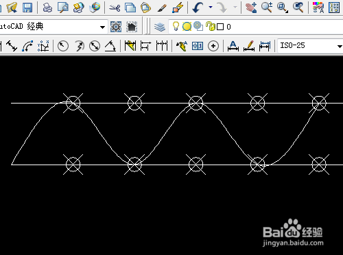 CAD怎样用样条曲线绘制波浪线