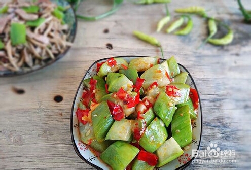 传统粤菜剁椒丝瓜