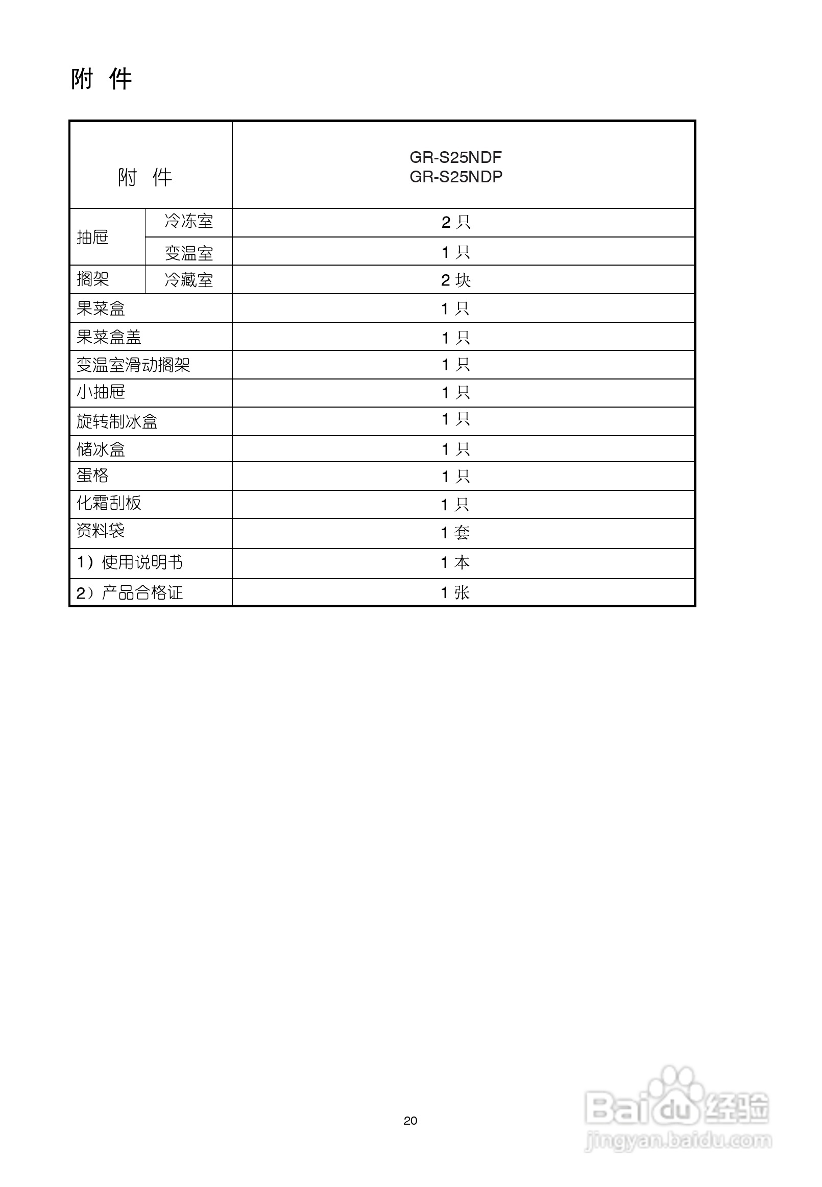 LG GR-S25NDF电冰箱使用说明书:[3]