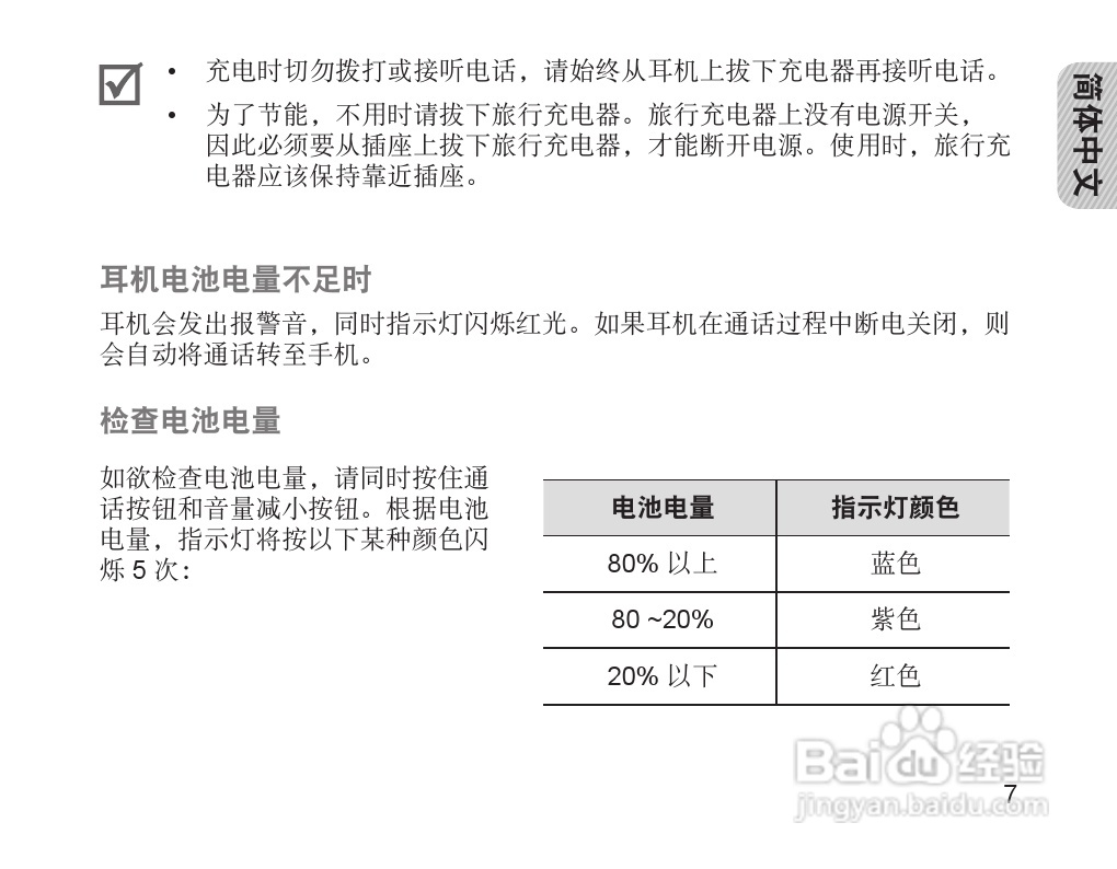 三星HM1200蓝牙耳机使用说明书:[1]