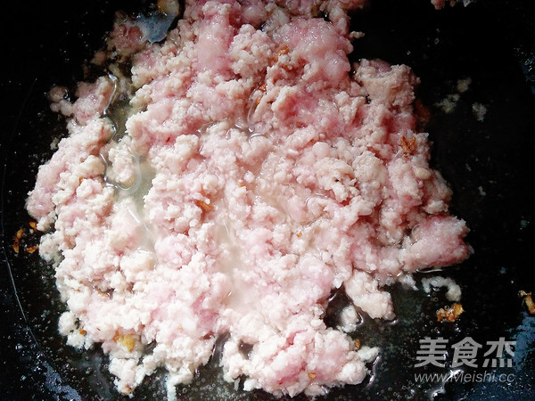 粉条炒肉末的做法