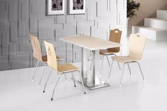 重庆四人快餐桌椅的选购技巧：