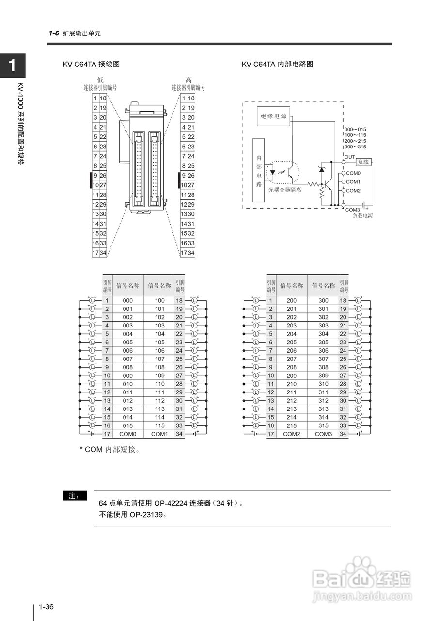 基恩士KV-1000系列高速多功能应用电力网络路由器说明:[6]