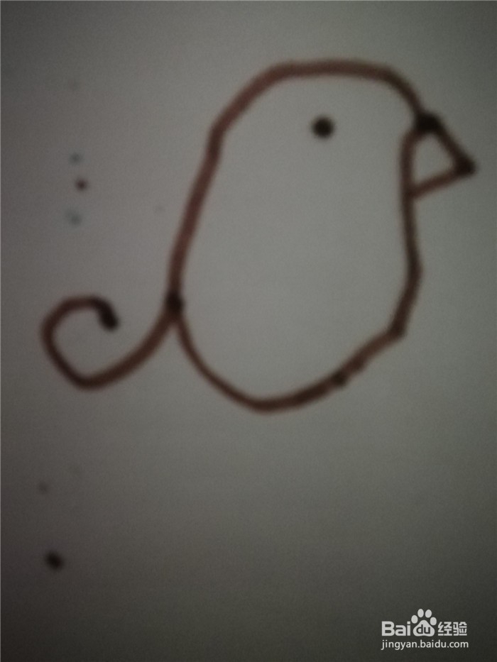 怎么样用简笔画画小鸡