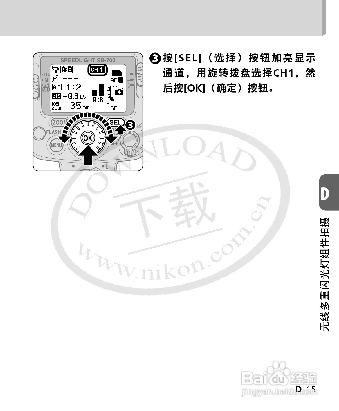 尼康SB-700数码相机使用说明书:[8]