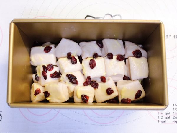 蔓越莓奶酥手撕面包