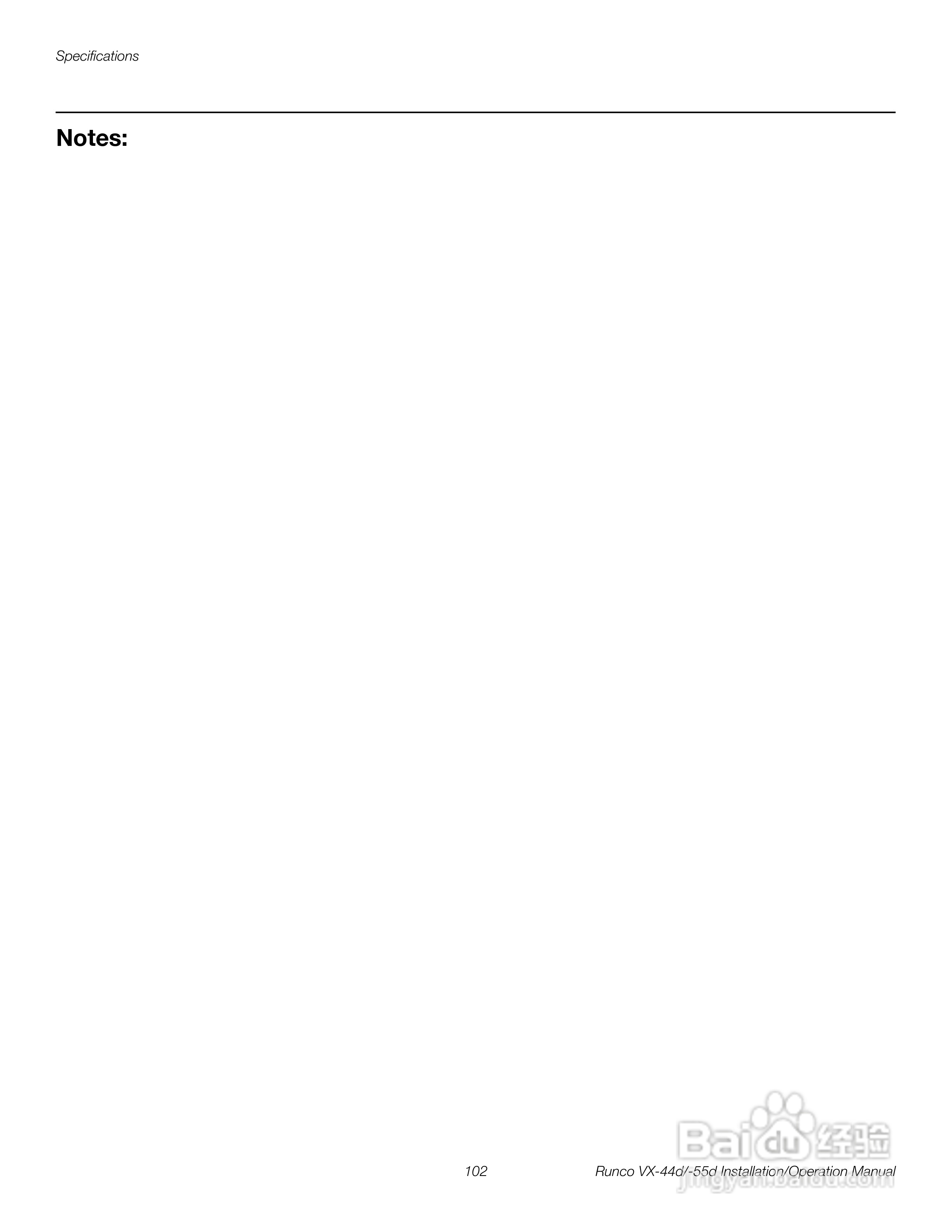 Runco VX-55d投影机使用说明书:[12]