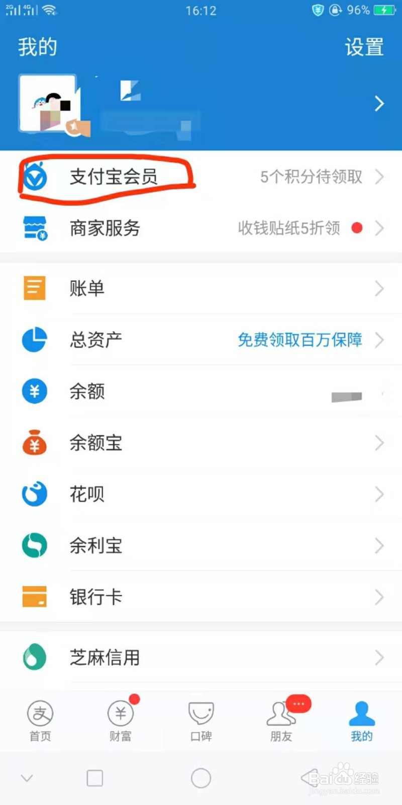 怎么查看支付宝蚂蚁积分