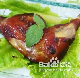 如何做蒜蓉叉烧烤鸡腿