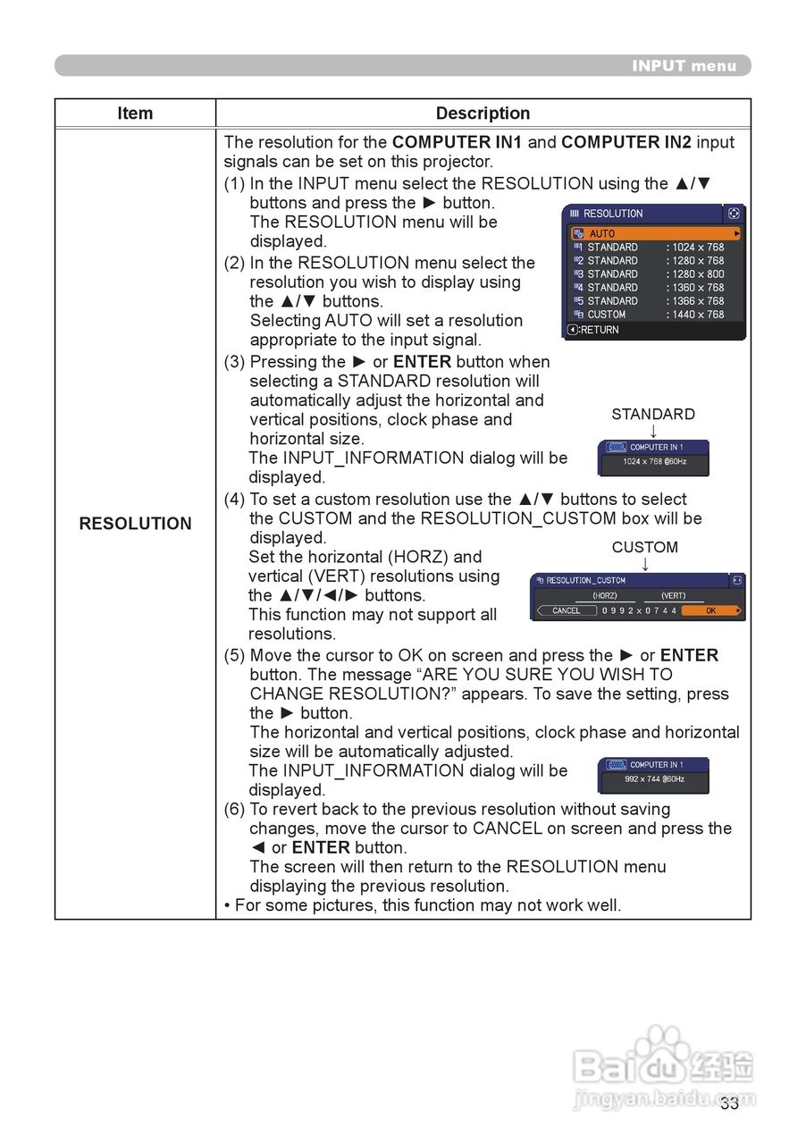 日立 CP-X3511投影机说明书:[4]