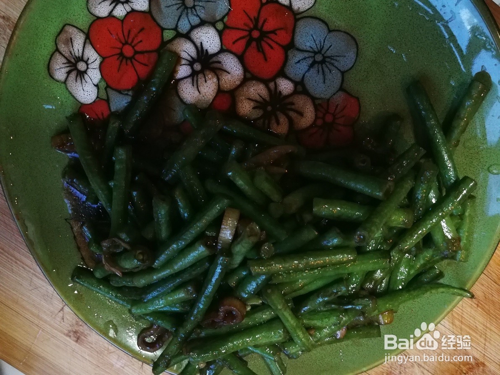 我家的私房菜-难度系数超大的清炒豇豆