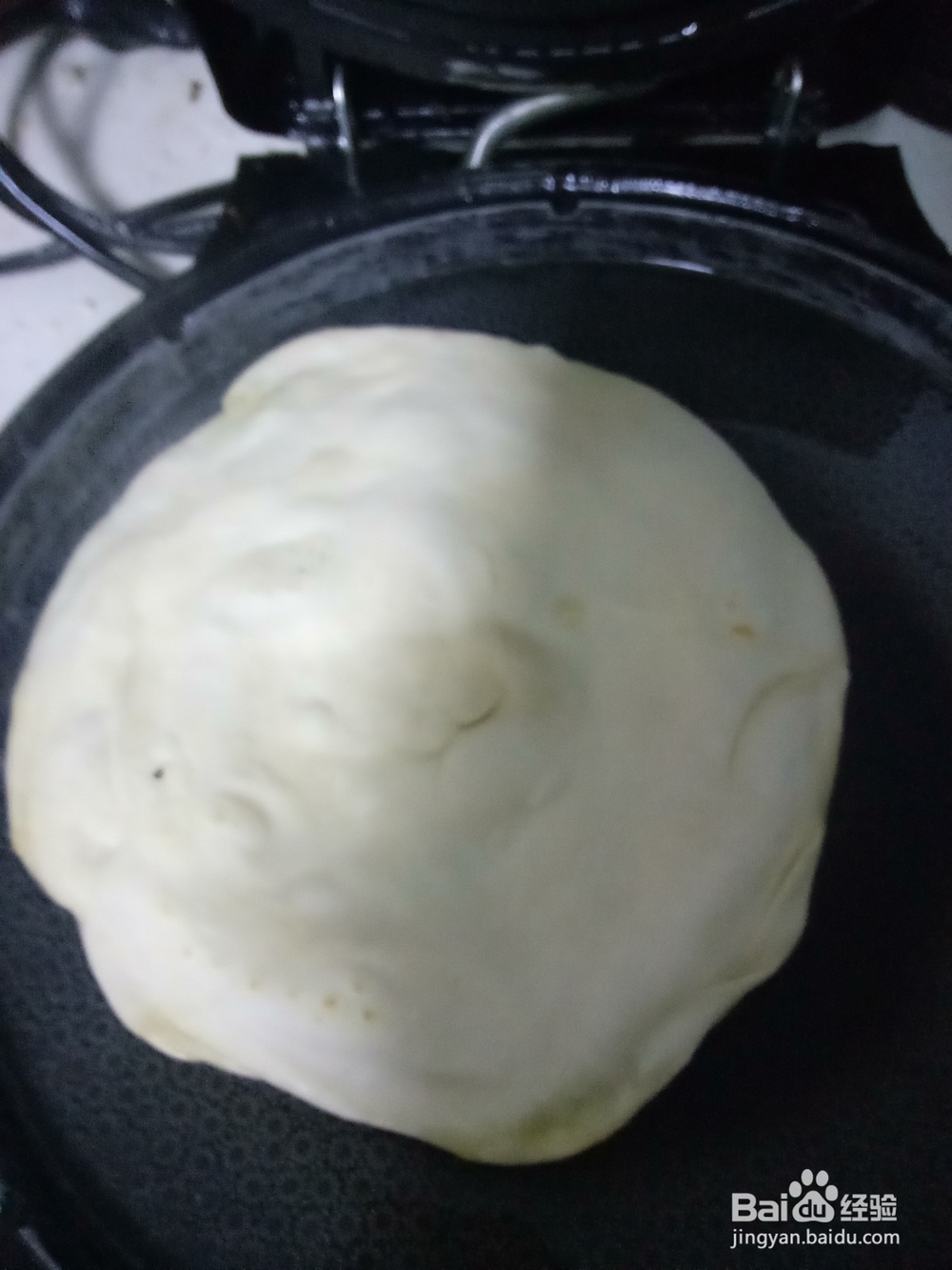 家常鸡蛋烫面饼