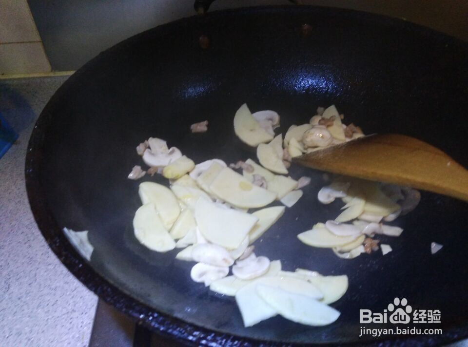 家常白菜冬笋面